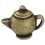 Custom Tea Pot Lapel Pin, 3/4" L X 5/8" W, Price/piece
