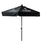 Custom 7ft Market Umbrella with a Black Steel Frame, Price/piece