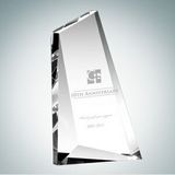 Custom Momentus Optical Crystal Award Plaque (8 3/4