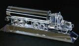 Custom 127-56TK09Z  - Oil Truck Award-Optic Crystal on Optic Crystal Base