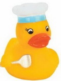 Custom Mini Rubber Chef Duck