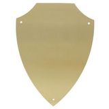 Blank Satin Brass Shield Plate (5 1/4