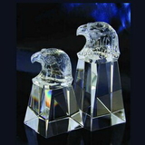 Custom Crystal Eagle Award(Sand Blasting), 6
