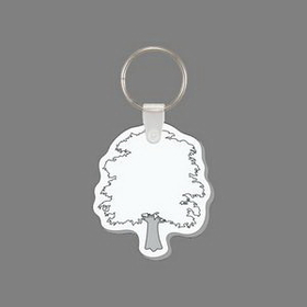 Key Ring & Punch Tag - Oak Tree