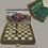 Custom Inlaid Teakwood Travel Chess Set/ LASER, Price/piece