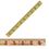 Custom 12" Clear Lacquer Wood Ruler w/ Dollar Sign (Financial Background), Price/piece