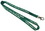 Custom Forest Green Polyester Lanyards 1/2" (12 Mm) Wide, Price/piece