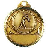 Custom Stock Round Gymnastics Female Medal