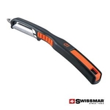 Custom Swissmar® Curve Straight Peeler - Orange