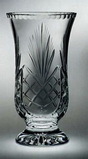 Custom 334-C635DU8  - Raleigh Florero Vase-Lead Crystal