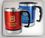 Custom 16 Oz. Colorful Stainless Steel Wide Mouth Desk Mug, Price/piece