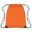 Custom 210D Polyester Drawstring Bags With Triangle Eyelet, 13 3/4" W x 17" H, Price/piece
