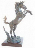 Equinus Horse Sculpture (25 1/2