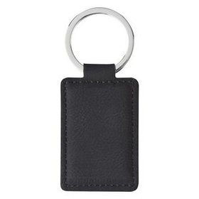 Custom Leatherette Executive Key Tag, 1 1/2" W x 3 5/8" H