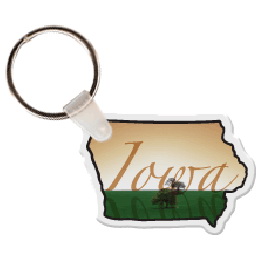 Custom Iowa Key Tag