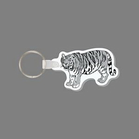 Custom Key Ring & Punch Tag - Tiger Tag W/ Tab