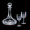 Custom 32 Oz. Cavanaugh Crystal Decanter & 2 Wine Glasses, Price/piece