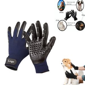 Custom Pet Bath Cleaning Gloves(Pair), 9.25"" L x 5.31"" W