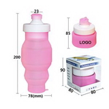Custom Sports Collapsible Bottle, 3 1/16