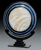 Custom Sapphire Orbit Award