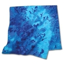 Custom Blue Tie Dye Bandanna 22x22 (Printed), 22