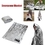 Custom Outdoor Emergency Survival Blanket, 82 5/8" L x 51" W, Price/piece