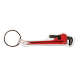 Custom Monkey Wrench Key Tag (Single Color)