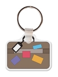 Custom Suitcase Key Tag