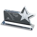 Custom Horizontal Acrylic Star Award (8 1/2