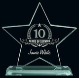 Custom Star Glass Award, 6.25