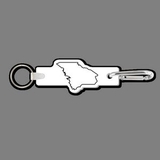 Custom Maine State Key Clip