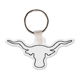 Custom Steer Head Animal Key Tag