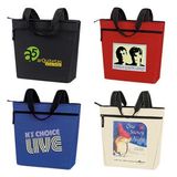 Custom Promotional Zip Tote Bag 18
