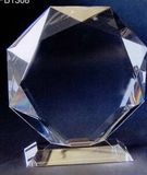 Custom Crystal Octagonal Award (13/16