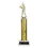 Custom Purple Splash Column Trophy w/Figure Mount (13 1/2"), Price/piece