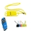 Custom Silicone neck lanyard cell phone holder with card sleeve, 4 3/4" H x 2 13/16" W, Price/piece