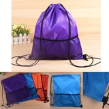 Custom Drawstring Backpack with Mesh Pocket, 13
