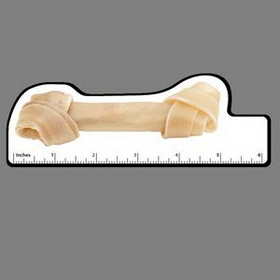 Custom 6" Ruler W/ Full Color Rawhide Bone