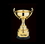 Custom Champion Cup Trophy, 5 1/2" L x 5 1/2" W x 9 7/16" H, Price/piece