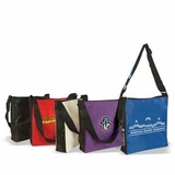Custom Side Zippered Sports Tote Bag, Grocery Shopping Bag, 13.25