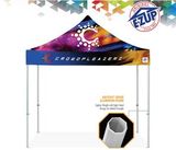 Custom Endeavor 10' x 10' Digital Print Professional Tent w/ Aluminum Frame