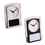 Custom Self-Standing Plastic Alarm Clock, 3 7/8" L x 5 1/2" W x 1 1/2" H, Price/piece