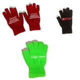 Custom Screen Texting Touchable Gloves, 8 5/8