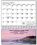 Custom Single Pocket Natures Majesty Calendar - Thru 05/31/12, Price/piece