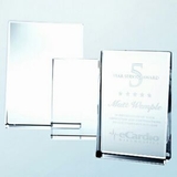Custom Large Optical Crystal Vertical Rectangle Award, 5