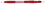 Custom Kontour Retractable Ballpoint Pen (Red/White), Price/piece