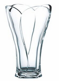 Custom Hand Cut Calypso Crystal Vase (10.5