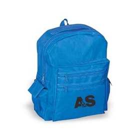 Nylon School Backpack, Promo Backpack, Custom Backpack, 12" L x 16" W x 5" H
