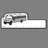Custom Bus (School, Big Mir) 6 Inch Ruler
