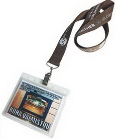 Custom 3/4" (20Mm) Polyester Lanyards With Badge Holder